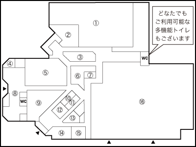 店舗配置図